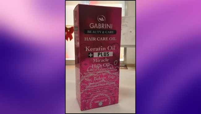 Gabrini Hair Care Keratin Oil +Plus da 100ml